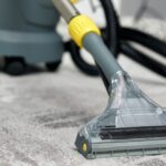 Professional,Wet,And,Dry,Vacuum,Cleaner,Is,Standing,On,A